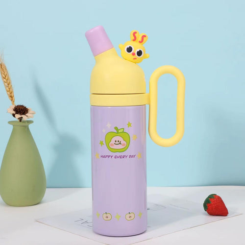 Kids water bottle with handle